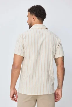Chemise manches courtes à boutons