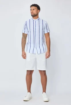Chemise manches courtes à boutons