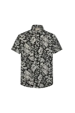 Chemise manches courtes à imprimé fleuri