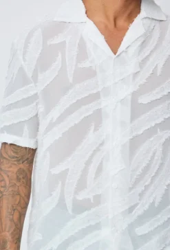 Chemise manches courtes à boutons