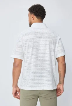 Chemise manches courtes à boutons