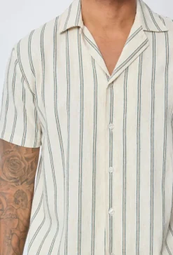Chemise manches courtes à boutons