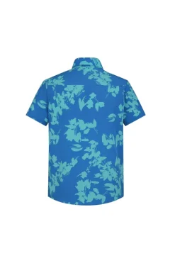 Chemise manches courtes à imprimé fleuri