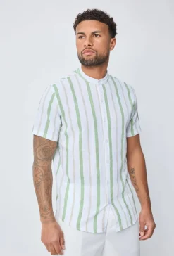 Chemise manches courtes à boutons