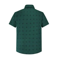 Chemise manches courtes à motifs