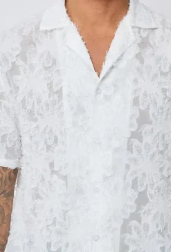 Chemise manches courtes à boutons