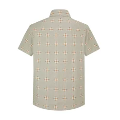 Chemise manches courtes à motifs