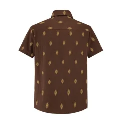 Chemise manches courtes à motifs graphiques