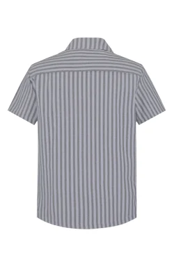 Chemise manches courtes à rayures