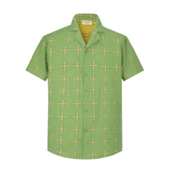Chemise manches courtes à motifs
