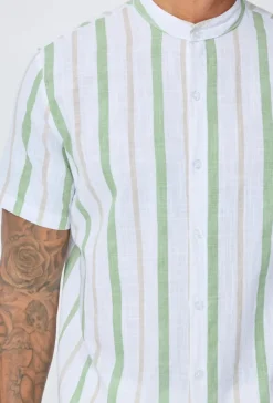 Chemise manches courtes à boutons