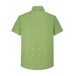 Chemise manches courtes à motifs