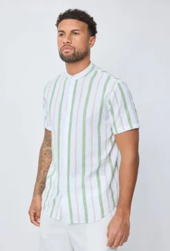 Chemise manches courtes à boutons