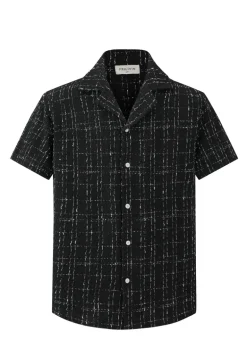 Chemise manches courtes à carreaux