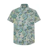 Chemise manches courtes boutonnée