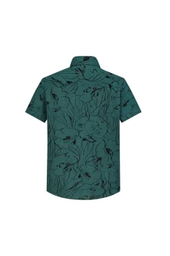 Chemise manches courtes boutonnée