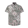 Chemise manches courtes col classique