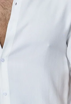 Chemise manches courtes décontractée à col à revers