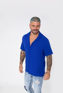 Chemise manches courtes décontractée
