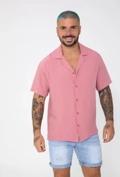 Chemise manches courtes décontractée