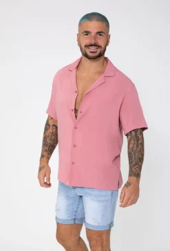 Chemise manches courtes décontractée