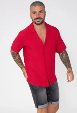 Chemise manches courtes décontractée