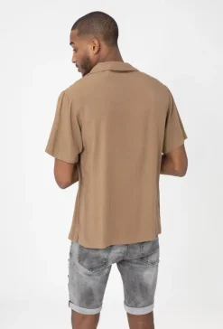 Chemise manches courtes décontractée