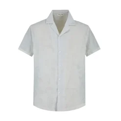 Chemise manches courtes fleurie
