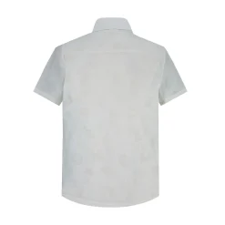 Chemise manches courtes fleurie