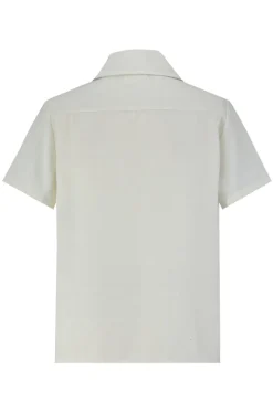 Chemise manches courtes fleurie