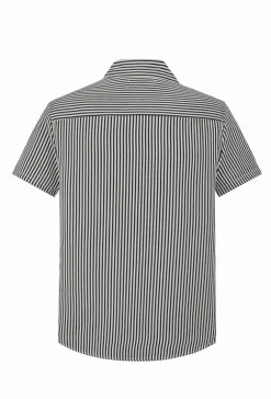 Chemise manches courtes rayée