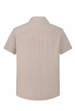 Chemise manches courtes rayée
