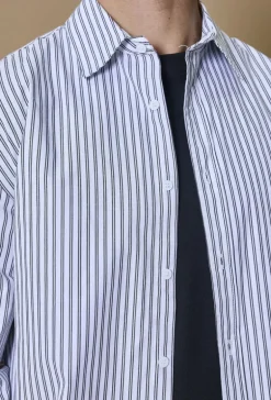Chemise manches longues à rayures