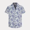 Chemise short à motifs