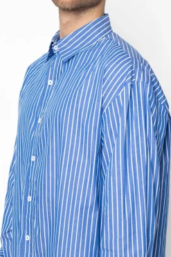 Chemise simple à rayures