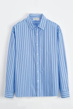Chemise simple à rayures