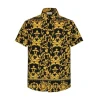 Chemise structurée à motifs baroque
