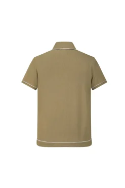 Chemise style bowling manches courtes