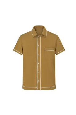 Chemise style bowling manches courtes