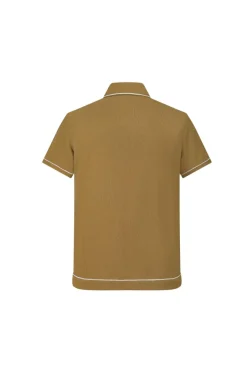 Chemise style bowling manches courtes