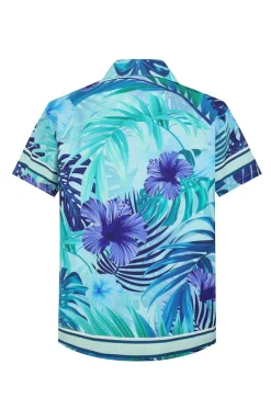 Chemise tropicale décontractée