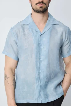 Chemise unie à manches courtes