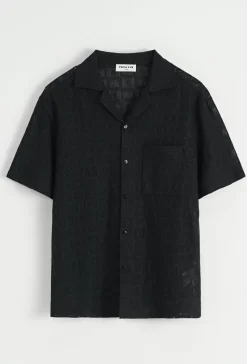 Chemise unie à manches courtes