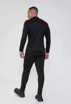 Chemise unie col mao à manches longues