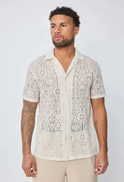 Chemise unie manches courtes