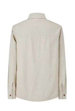Chemise unie manches longues