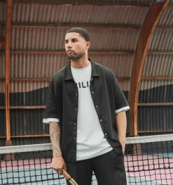 Chemise unie oversize