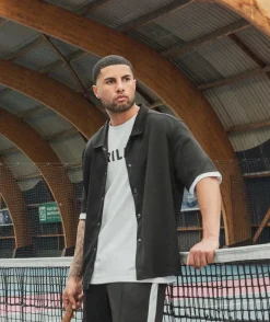Chemise unie oversize