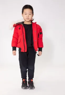Doudoune enfant à capuche