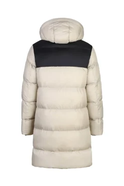 Doudoune longue à capuche